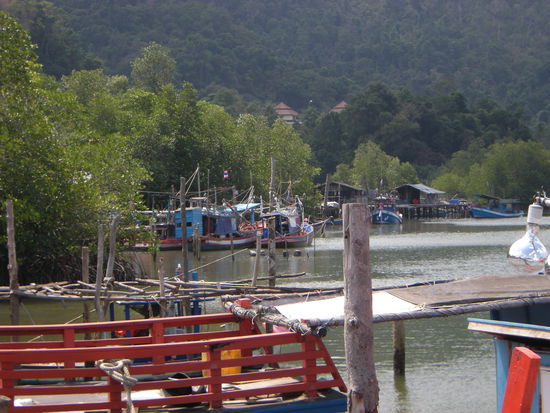 Fischerhafen auf Koh Chang