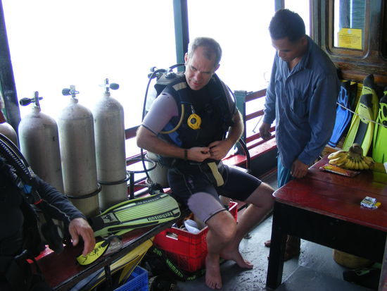 oh man ist der Anzug eng....