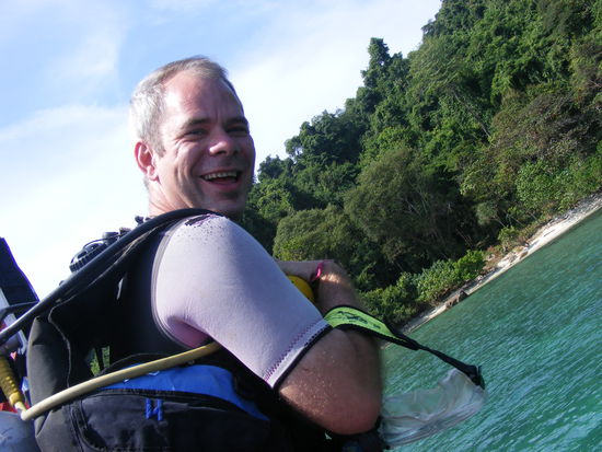 immer am lachen, egal was passiert...