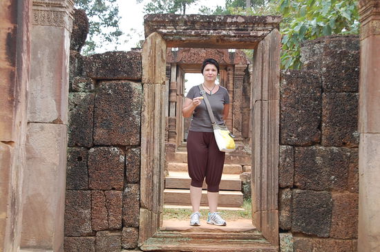 in einem Tempel, genau die richtige Größe