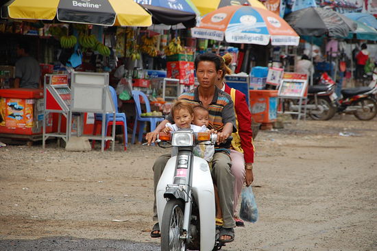 in Kambodscha ganz normal