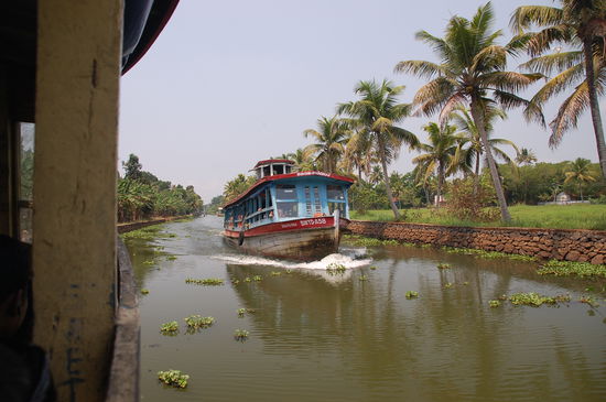 auf dem Weg nach Alapphuza