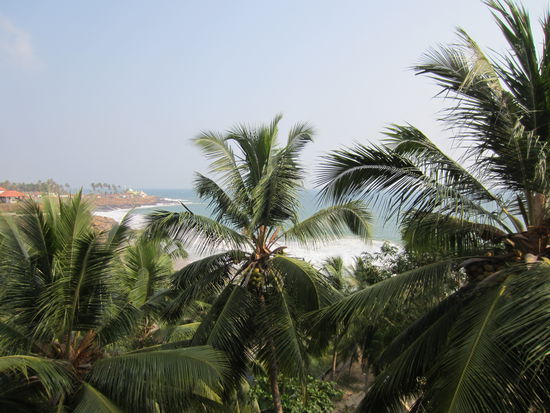 Ausblick von unserem Balkon