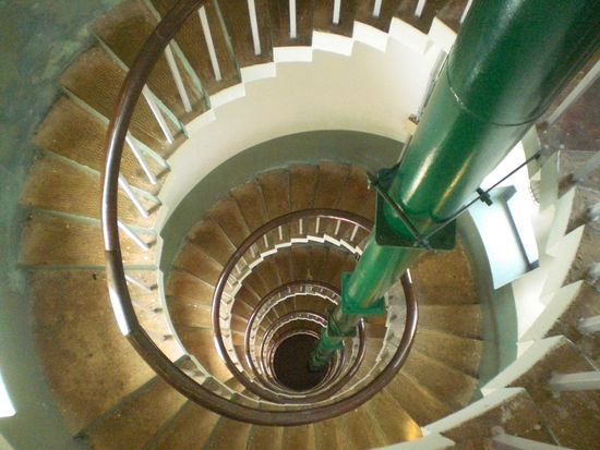 Leuchtturm von innen