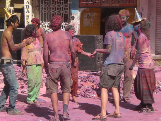 Holi-Karneval in Pushkar