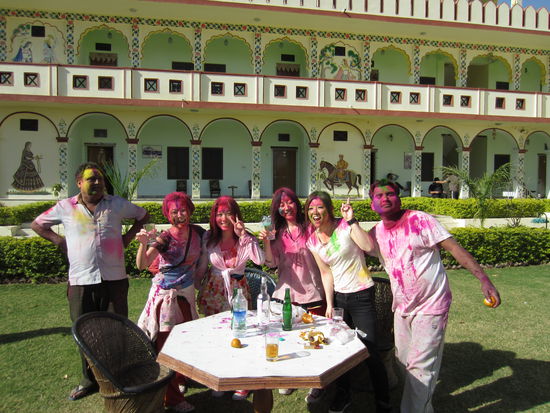 Holi im Hotel