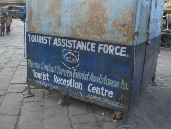 Touristen Information am Clock Tower