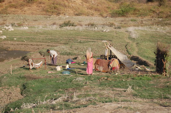 so leben hier Familien