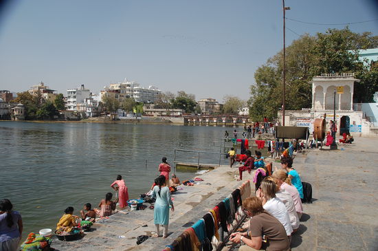 Wasch-Ghat in Udaipur