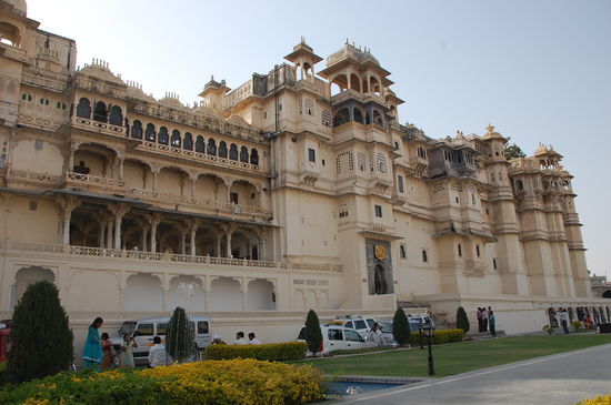 der Palast in Udaipur