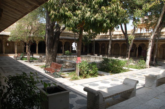 einer von vielen Innenhöfen