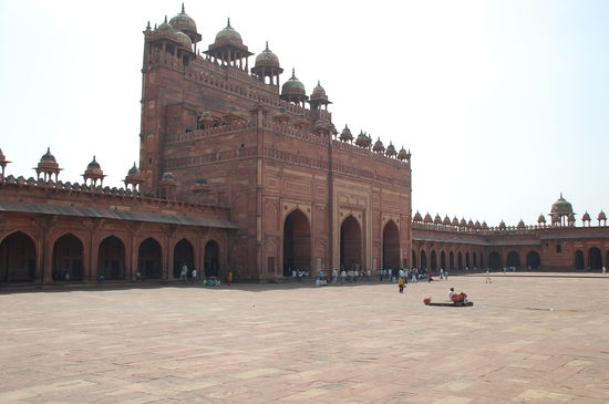 Moschee neben Fatehpur Sikri