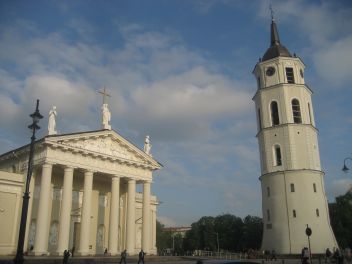 Die Kathedrale von Vilnius