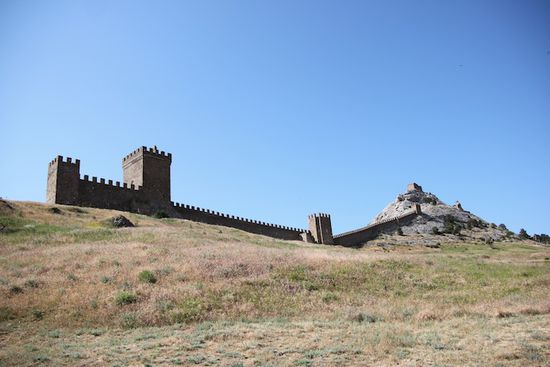 Die Burg von Sudak