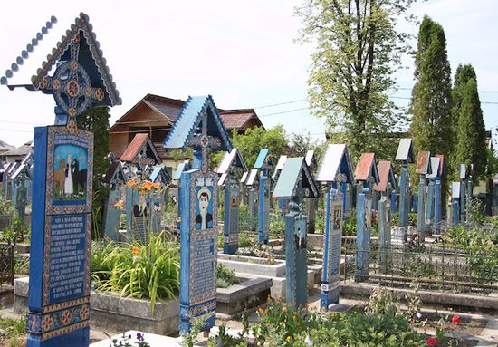 Der fröhliche Friedhof in Sapanta