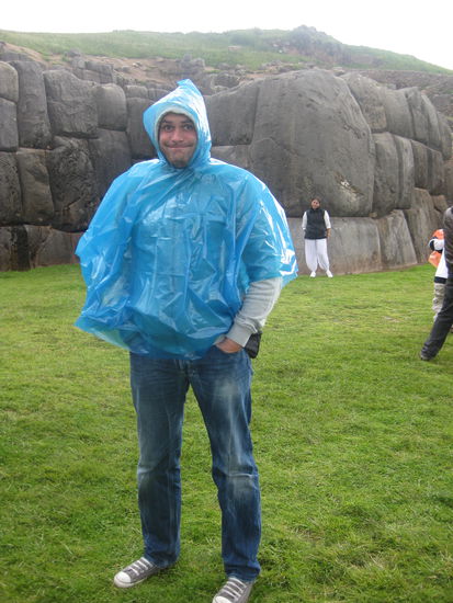 die gute alte Regenhaut