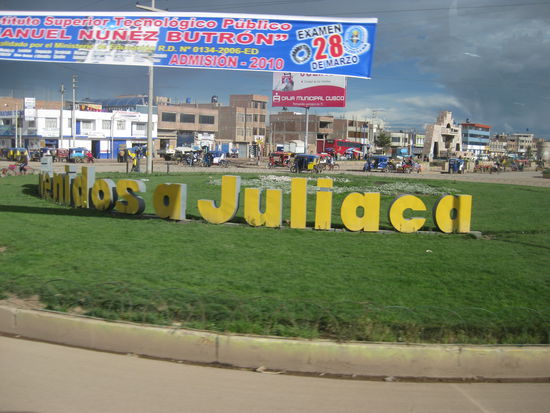 Bienvenido en Juliaca