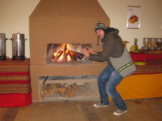 in dem Hotel wars noch kälter