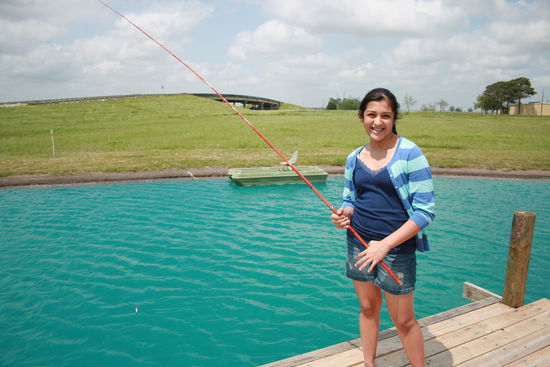 Fische sind auch noch drin.