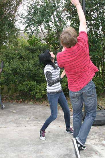 Und blupp! war er drinne! xD