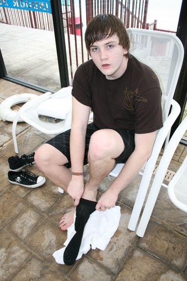 Nach der Erfrischung...