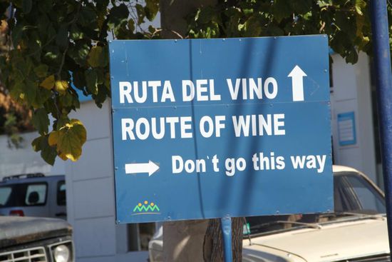 Beschilderung fuer ganz depperte