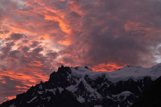 brennender Gletscher