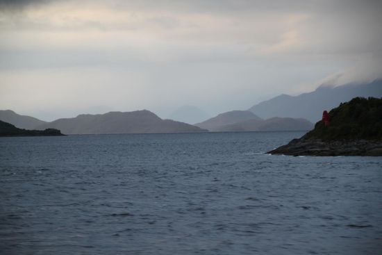 Inselgeflecht an der Pazifikkueste