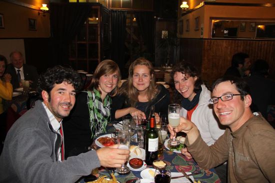 Hollaendisch-schweizer-deutsches Geburtstagsdinner