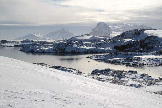 Kaiserwetter in der Antarktis