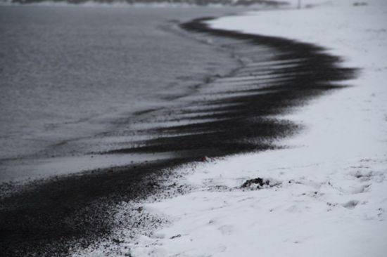 Vulkanstrand auf Deception Island