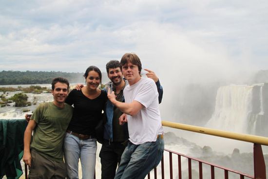 Silvio, Yv, Marco und Tom