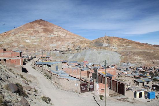 Cerro Rico auf 4.300 m Hoehe