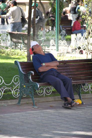 Nackenschonender Mittagsschlaf