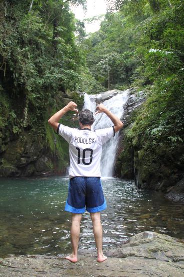 Passend zum Spieltag und dem ersten Torschuetzen