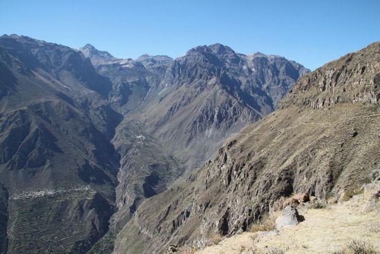 Blick vom oberen Rand