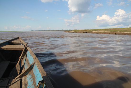 Einfahrt in den Amazonas