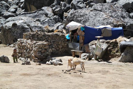 "Kiosk" am Hochplateau