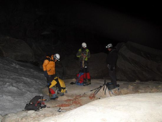 Vorbereitung des Seilverbands