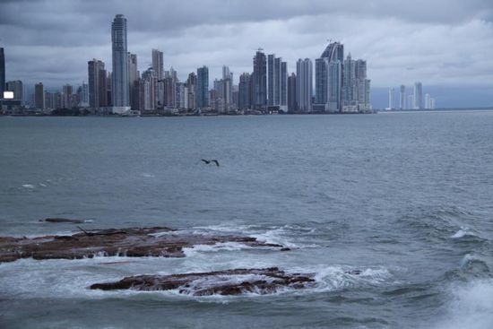 Neustadt Balboa mit Skyline