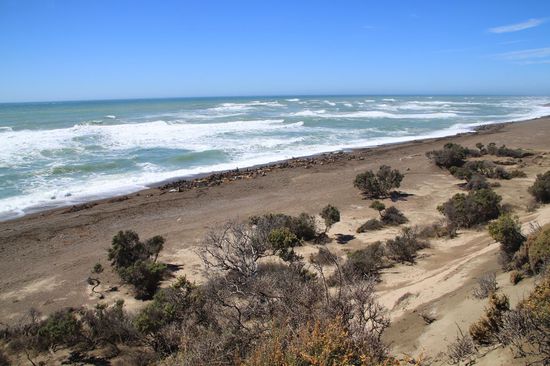 Rauhe Natur mit ständigen Winden