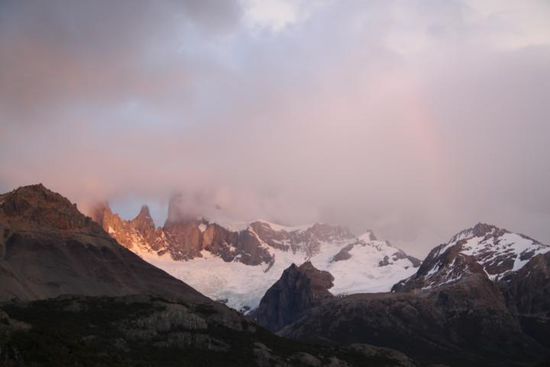 weisser Vorhang am Fitz Roy
