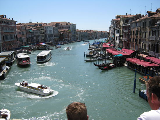 Blick von der Rialto Brücke