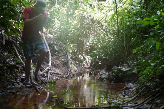 Mit dem NoBite in der Hand