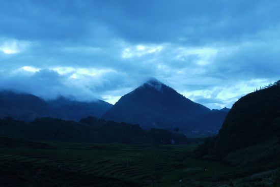 Die Landschaft Sapas, ein Traum