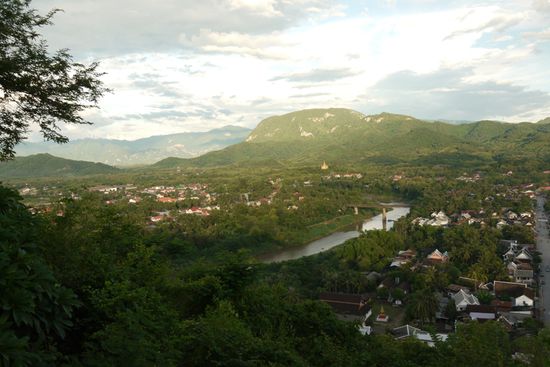 Luang Prabang von oben