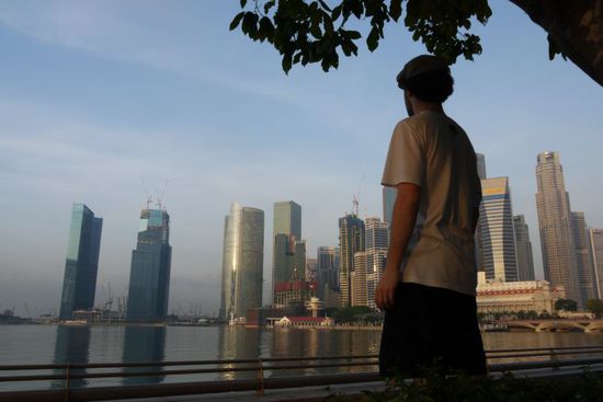 Skyline im Morgenlicht