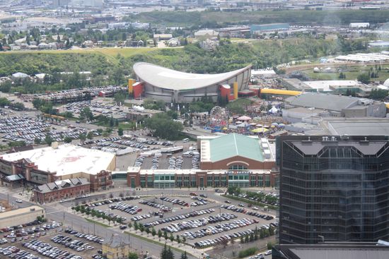 Saddle Dome in Calgary