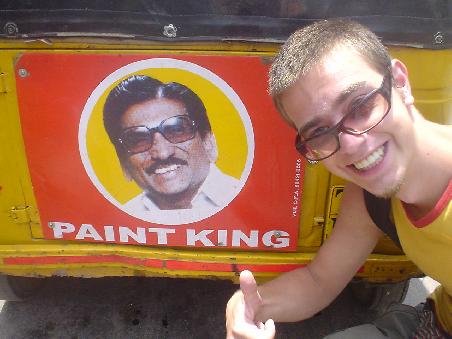 Der Painter und sein Idol "der Paint-king"