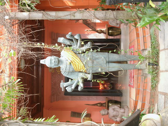 Eingang vom Golden Temple Villa in Siem Reap